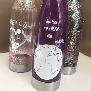 Water plastic bottles costumized
